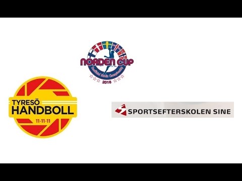 Norden Cup 2016 Tyresö Handboll- Sportsefterskolen SINE P00/01