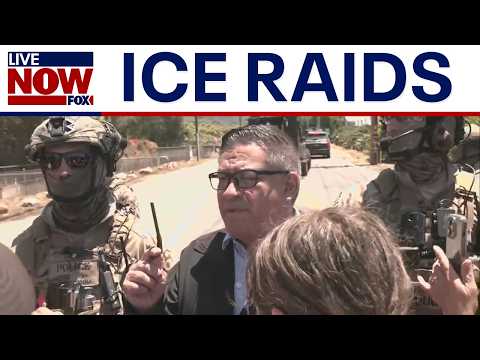 Video | Lawmaker, law enforcement clash during ICE raid in Santa Barbara, CA