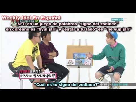 [Sub Español]131009 Weekly Idol Henry PARTE 2 (Kyuhyun - Super Junior)