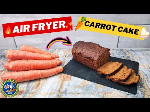 Carrot Cake in an Air Fryer... You won't Believe the Results!