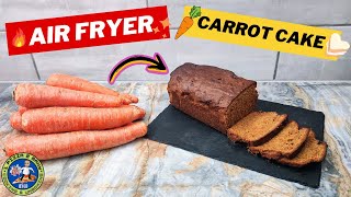 Carrot Cake in an Air Fryer... You won't Believe the Results!