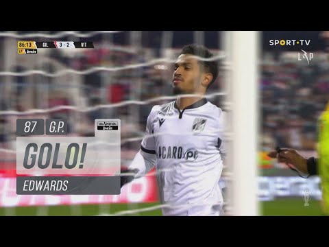 Goal | Golo Edwards: Gil Vicente 3-(2) Vitória SC (Liga 21/22 #17)