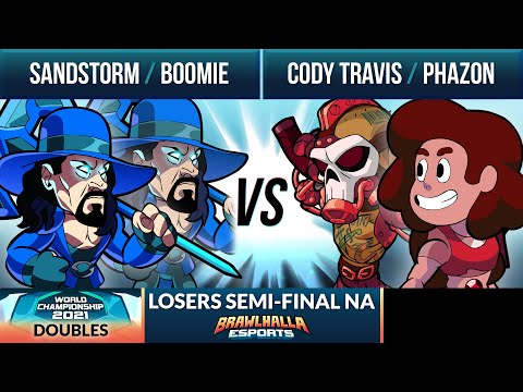 Sandstorm & Boomie vs Cody Travis & Phazon - Losers Semi-Final - BCX Doubles 2021 - NA 2v2