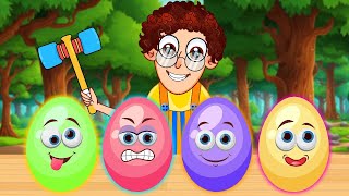 Download lagu Surprise Eggs 2D Cartoon | TigiBoo | Kids Song Nursery Rhymes mp3