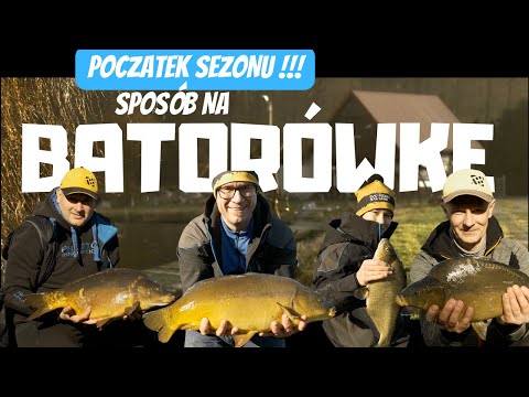 Początek sezonu z karpiami!!! Sposób na Batorówkę.