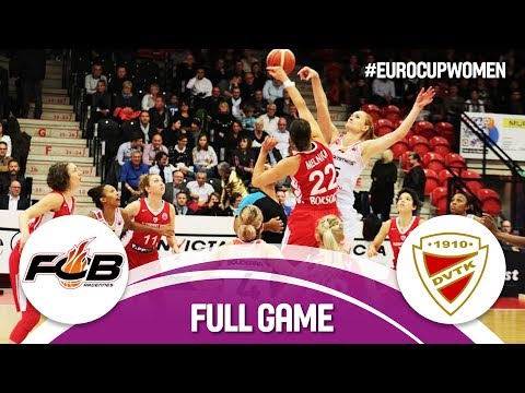 Carolo Basket (FRA) v DVTK (HUN) - Full Game - EuroCup Women 2017-18