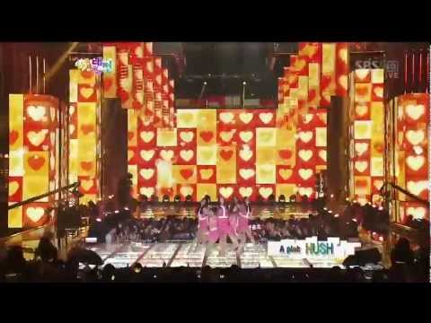 A-Pink - Hush Hush @ SBS Gayo Daejun 2012