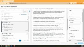 Creating Assessments Using the Item Bank in MasteryConnect