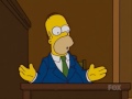 Homer Simpson In Court Simpsons Clip