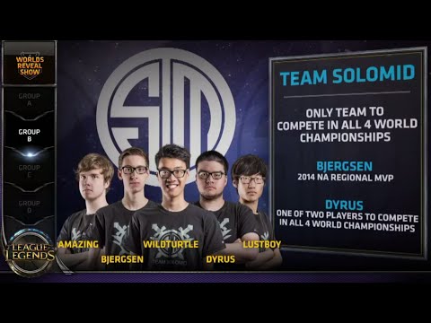 Season 4 World Championship Group Reveal Show! Groups A, B, C, D + worlds schedule!