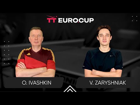 15:30 Oleksandr Ivashkin - Vadym Zaryshniak 14.08.2025 TT Euro.Cup Ukraine Master. TABLE 4