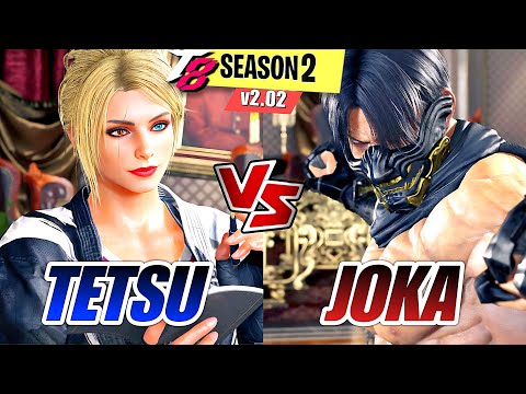 Tekken 8 High Level Matches ▰ TETSU (Lidia) vs JOKA (Feng)