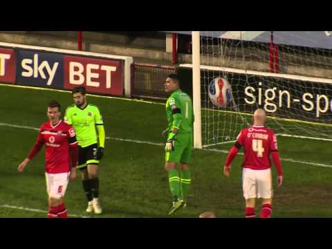 Walsall 1-1 Blades - match action