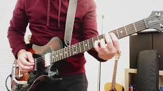 Marco Barrientos // Amado Salvador (Cover Guitarra Eléctrica)  -  VERSION DE JUSTIN LOOSE