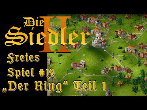 Die Siedler 2 | Freies Spiel | NEUE KARTE 1 "Der Ring" Teil 1
