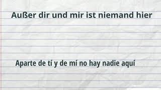 In meinem Bett- Annemaykantereit Español