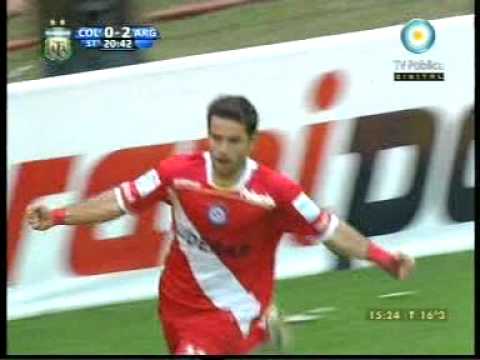 Colón 0 Argentinos 2, gol de Niel