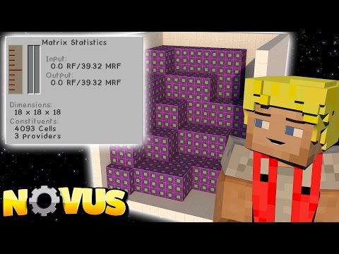 GRÖßTER ENERGIE SPEICHER! 4100 ZELLEN!  - MINECRAFT NOVUS #123