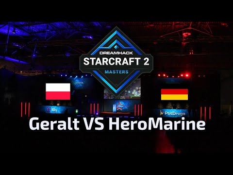 Geralt VS HeroMarine - PvT - DreamHack Masters 2020 Summer EU Group Stage - polski komentarz