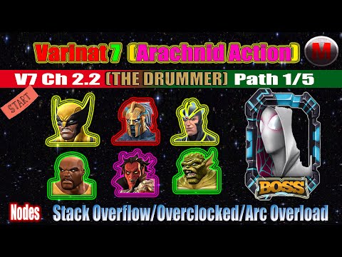 Variant 7 Ch 2.2 Path 1/5 (Initial Completion) - Marvel Contest of Champions