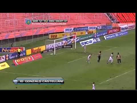 Gol Gonzalo Castellani Godoy Cruz 2-0 Rosario Central