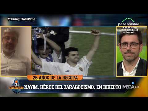 NAYIM DESVELA los SECRETOS de su GOL más HISTÓRICO con el REAL ZARAGOZA