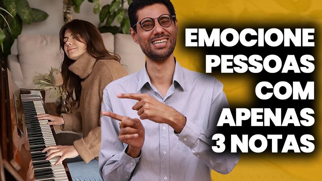 Emocione a todos no teclado tocando apenas 3 notas