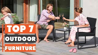 7 Best Outdoor Furniture Pieces for Your Patio in 2025
