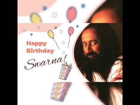 Happy Birthday SWARNA❤️🎂🎉