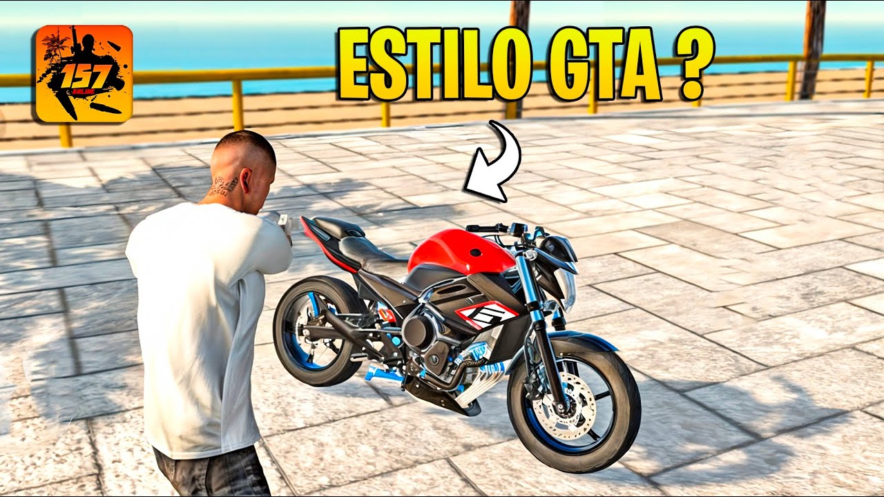 JOGO NO ESTILO GTA TOTALMENTE BRASILEIRO E COM MODO ONLINE PARA CELULAR 😲 JOGO 157