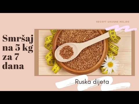 How to lose weight in a week. Russian diet. Buckwheat. Delicious recipe.