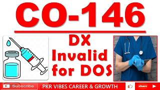 #Denial code CO 146 #DIAGNOSIS WAS INVALID WITH THE DOS REPORTED #diagnosis #DOS #medicalinsurance
