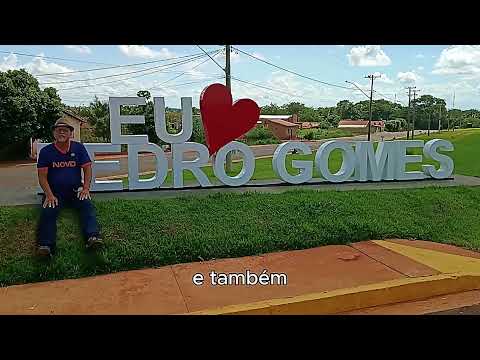VISITA À CIDADE E AOS MORADORES DE PEDRO GOMES/MS.
