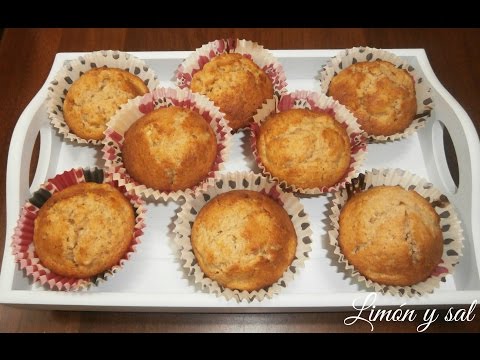 Muffins de manzana