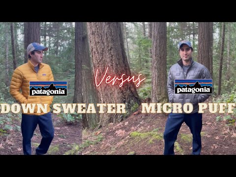 Patagonia Down Sweater Vs Micro Puff | Synthetic Vs Down Jacket Battle Showdown