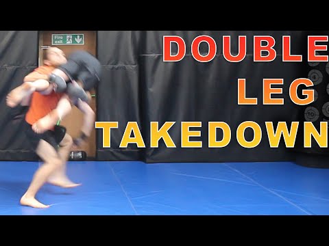 MMA Takedown- How to do a double leg take down