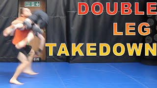 MMA Takedown- How to do a double leg take down