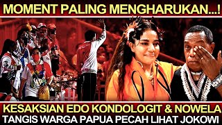 Download lagu Momen Paling Mengharukan❗️Kesaksian Edo Kondologit & Nowela, Tangis Warga Papua Pecah Lihat Jokowi mp3