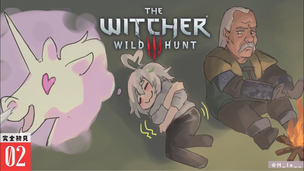 #02【ウィッチャー3 ワイルドハント】へい！ローチと方向音痴と強敵リベンジぉ！ 【The Witcher 3: Wild Hunt/完全初見/葉山舞鈴/にじさんじ】