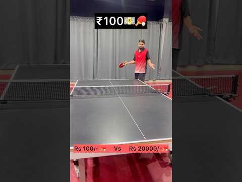 ₹100 vs ₹20,000 Table Tennis Bat – The Ultimate Spin Test! 🏓🤯