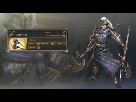 Zhang Liao 5th Weapon Dragon Axes - DW8XLCE PS3