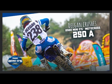 Haiden Deegan Storms to 250 A Moto Win | 2022 Mini O's Uncut