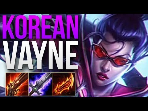 KT DEFT KOREAN GRANDMASTER 68% WIN RATE VAYNE GAMEPLAY | CHALLENGER VAYNE ADC GAMEPLAY | 8.24 S8