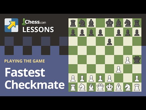 Part of a video titled The Fastest Checkmates in Chess - YouTube