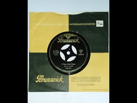 PATSY CLINE  "A Poor Man`s Roses"  Deutsche BRUNSWICK 1957