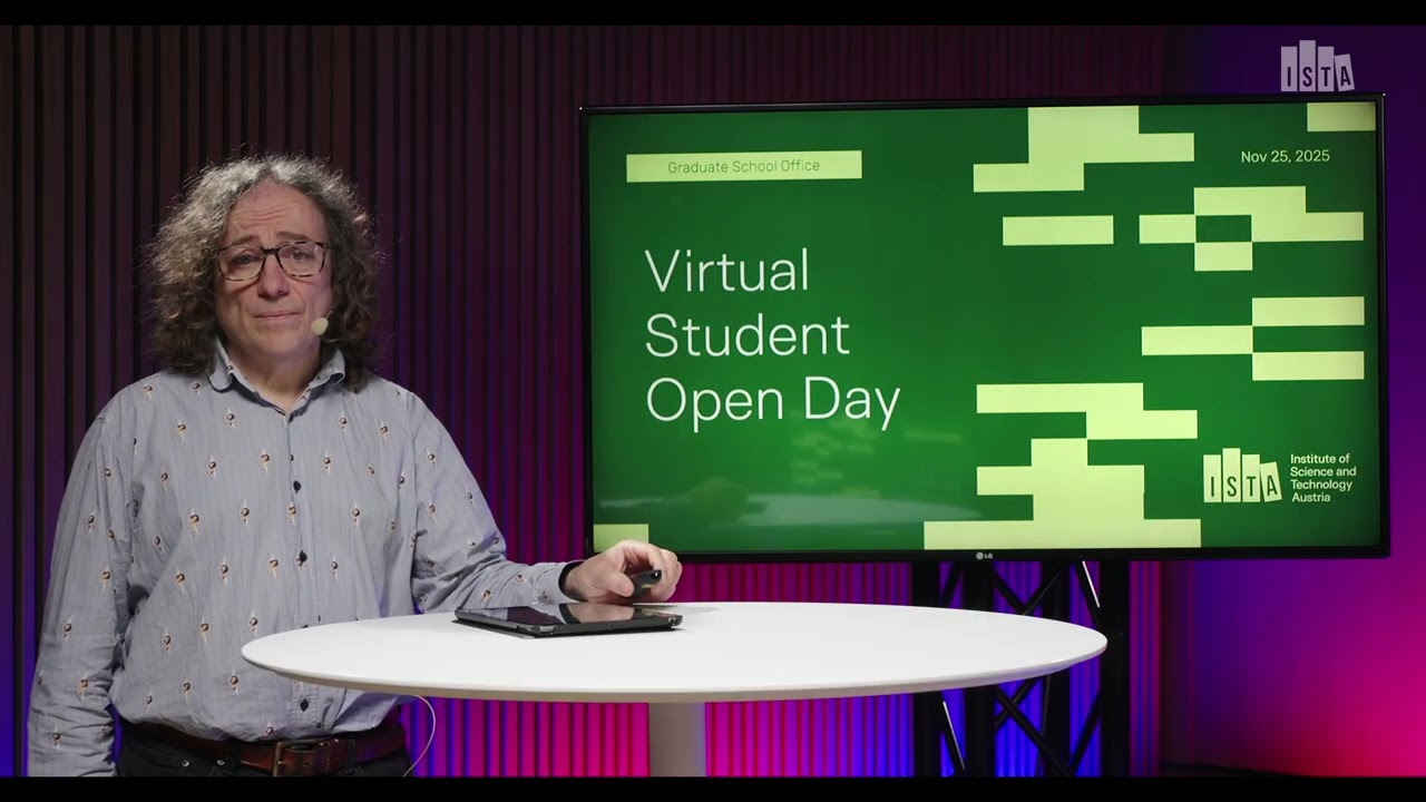 ISTA Virtual Student Open Day 2025
