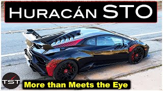 Like Driving an Actual Race Car on the Street: Lambo's INSANE Huracan STO - One Take by The Smoking Tire