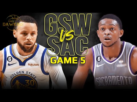 Golden State Warriors vs Sacramento Kings Game 5 Full Highlights | 2023 WCR1 | FreeDawkins