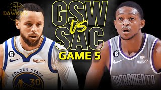 Golden State Warriors vs Sacramento Kings Game 5 Full Highlights | 2023 WCR1 | FreeDawkins
