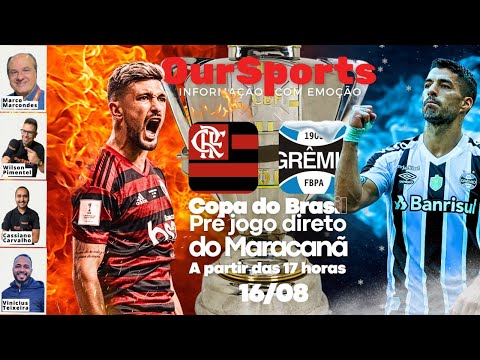AO VIVO: FLAMENGO X GRÊMIO | COM IMAGENS DO MARACANÃ | SEMIFINAL DA COPA DO BRASIL | JOGO DE VOLTA